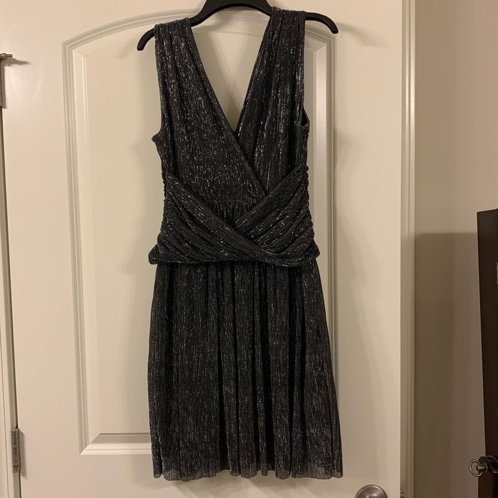French Connection 20’s inspired faux wrap mini